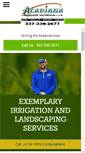 Mobile Screenshot of landscapematerialsacadiana.com